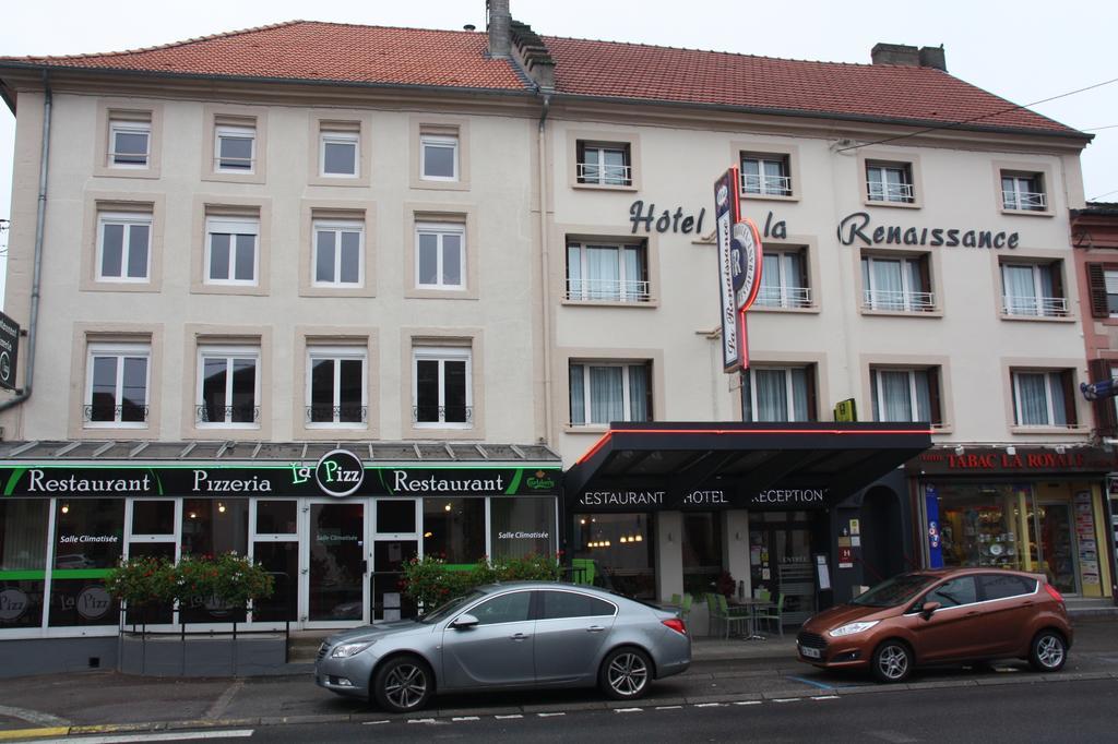 Logis Hotel- Restaurant La Renaissance 바카라 외부 사진